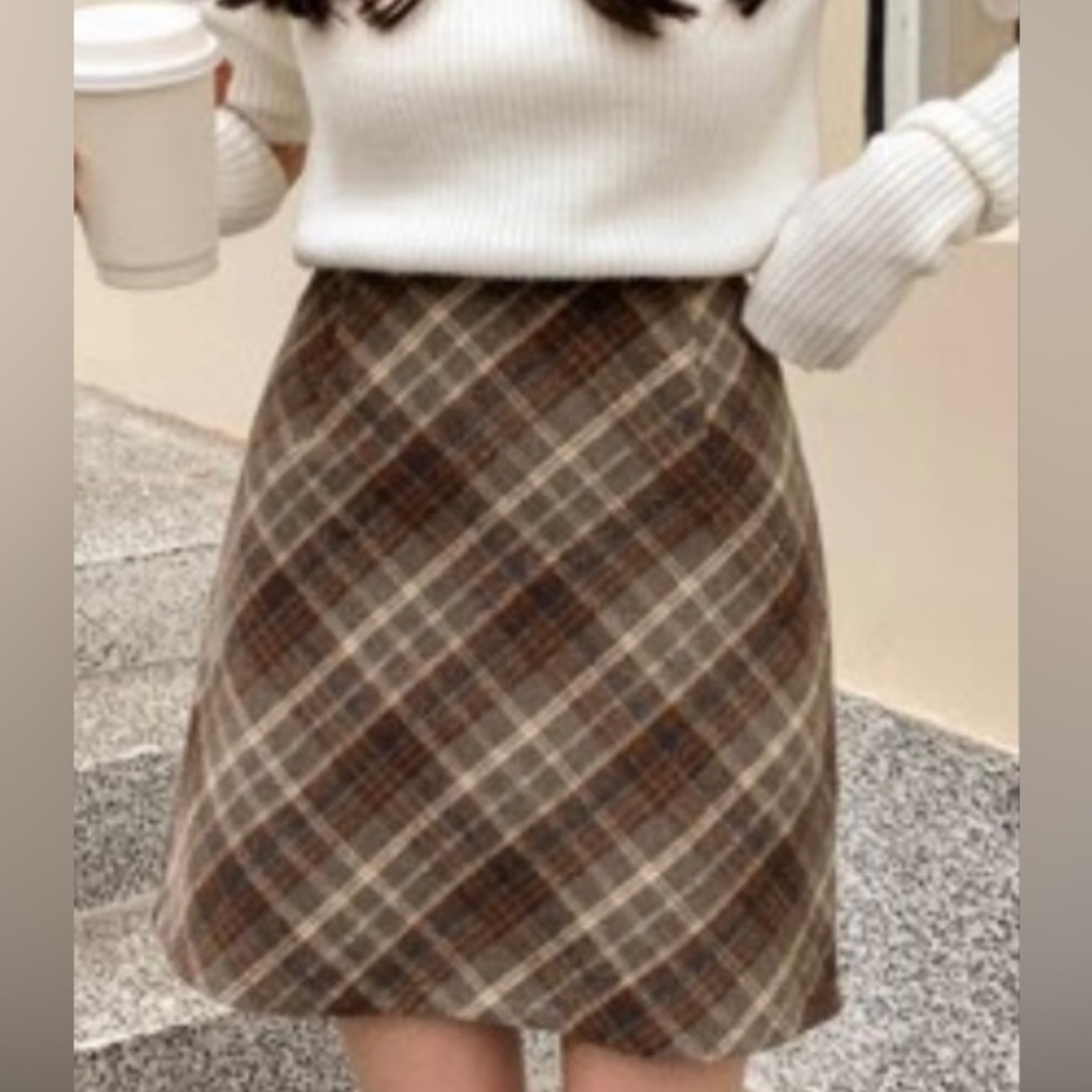 Plaid Skirt